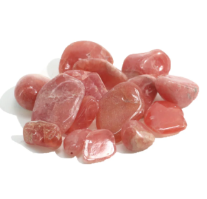 Rhodochrosite tumbled